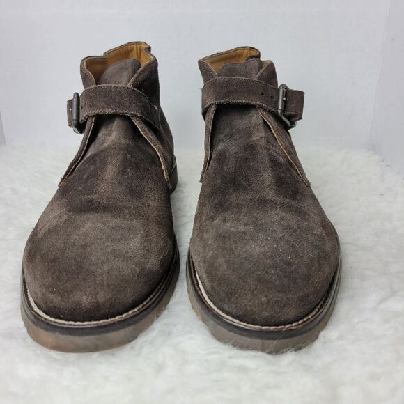 To Boot New York Adam Derrick Mens Size  11  Brown Suede  Monk Strap main image 10